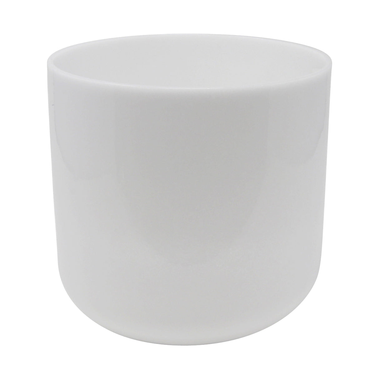 6" Frosted Quartz Sound Bowl - F Note - Aligns Heart Chakra