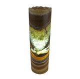 Aqua Onyx Cylinder Luminary
