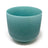 10-inch gem-infused turquoise quartz singing bowl, front view on a white background