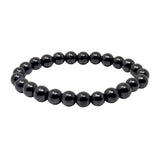 Bracelet en shungite perles rondes 8mm