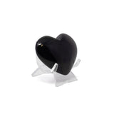 Rainbow Obsidian Heart on Lucite Stand