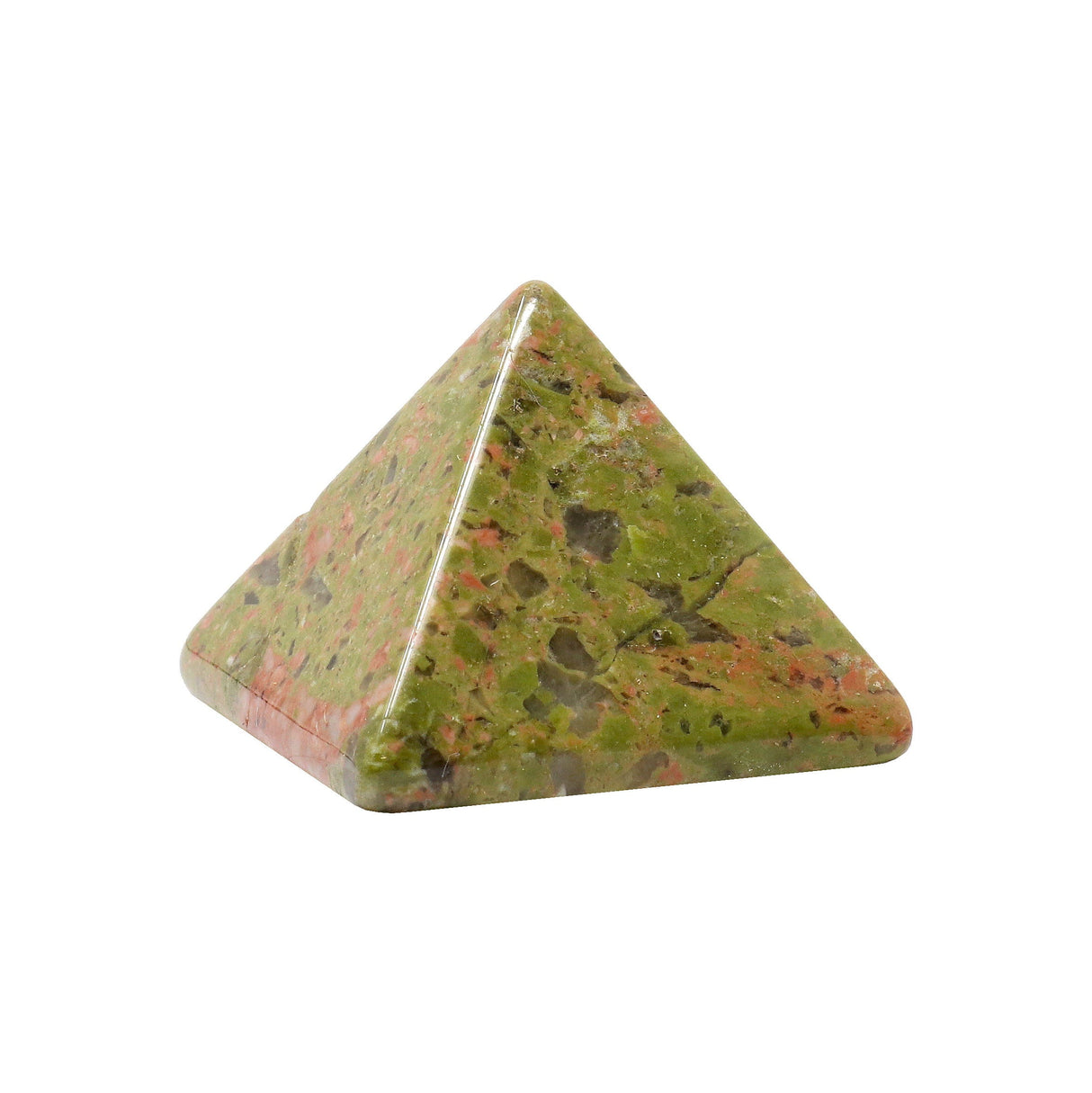 Unakite Pyramid 1"