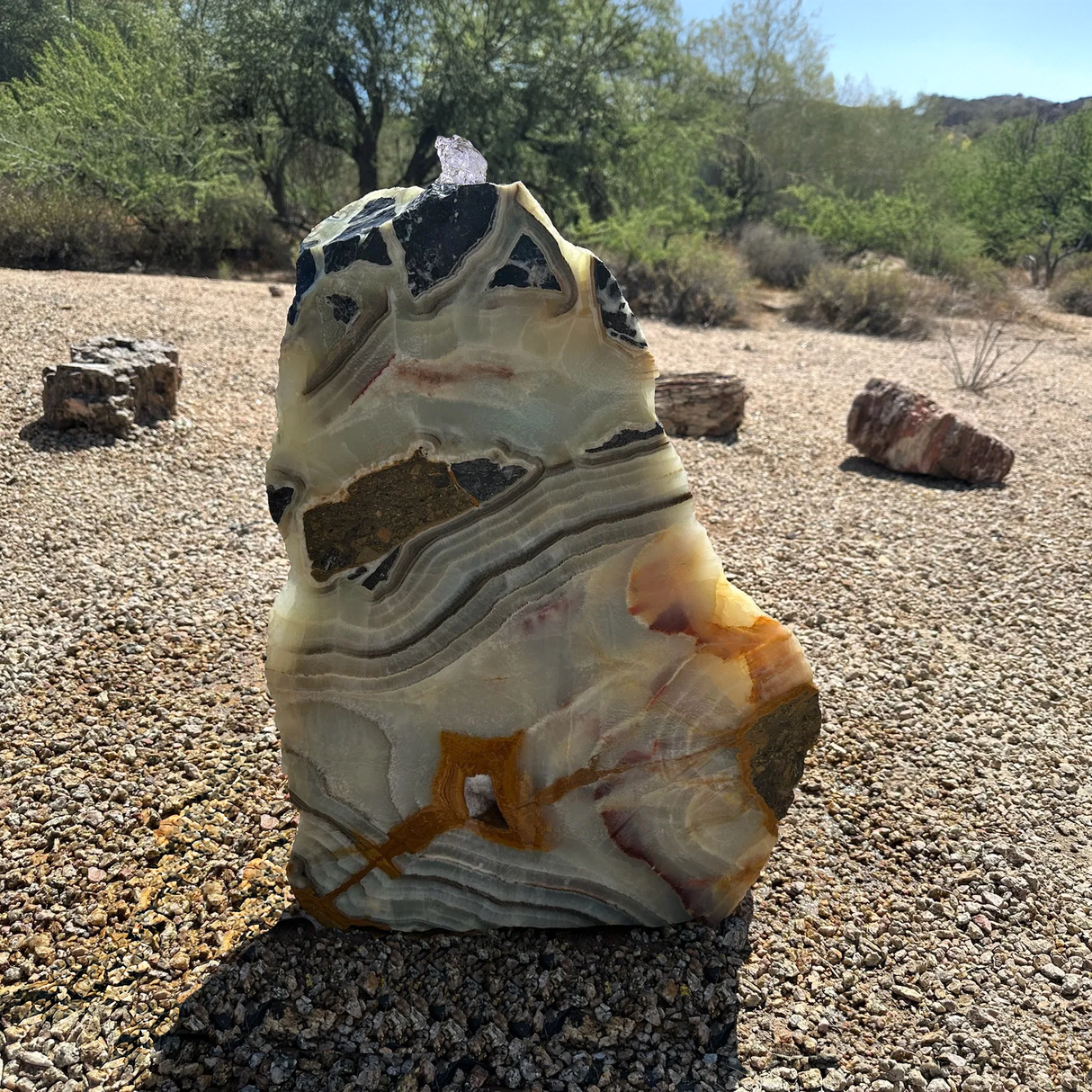 Green Talan Onyx Fountain