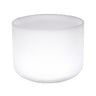 8-Inch Frosted Quartz Crystal Singing Bowl