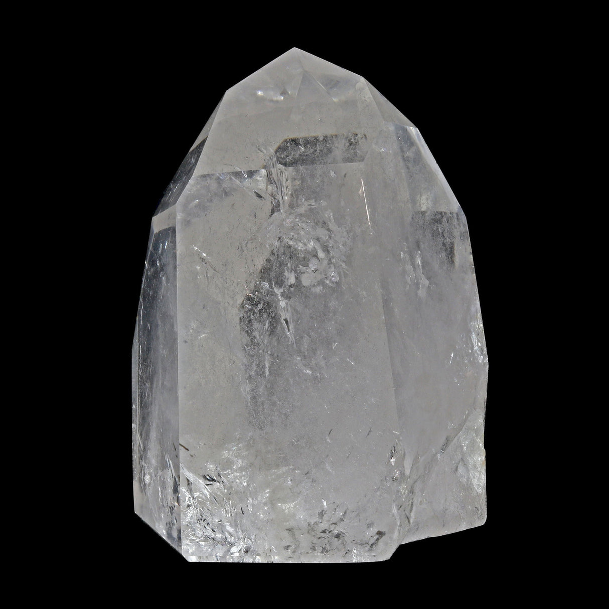 Quartz Point -Cut Base & Resurfaced