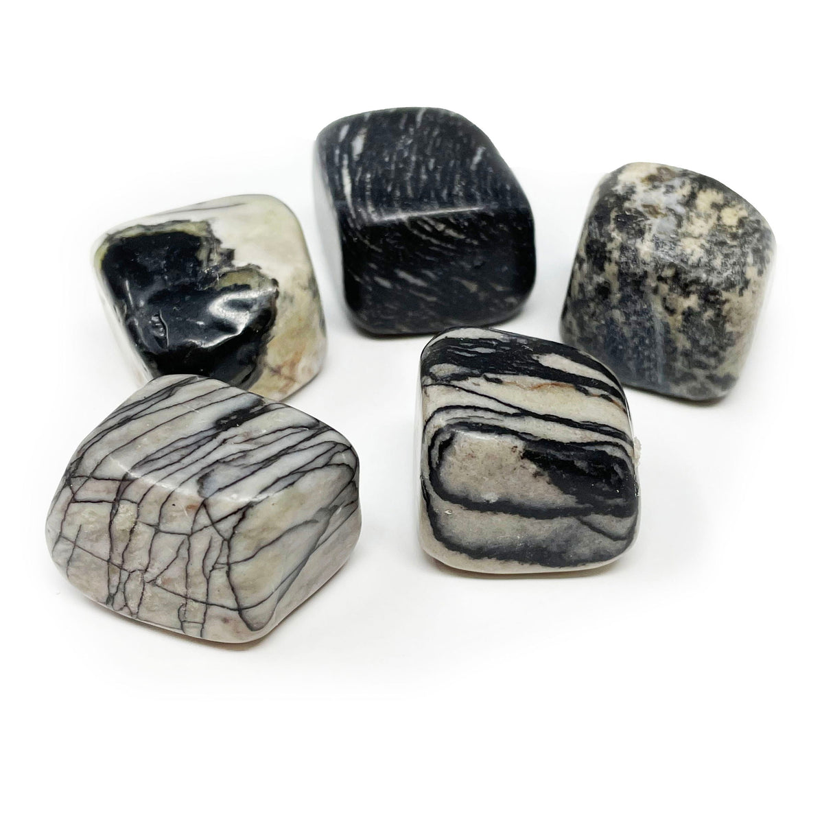 Tumbled Zebra Jasper Blocks From Egypt Aka Picasso Jasper (Singles)