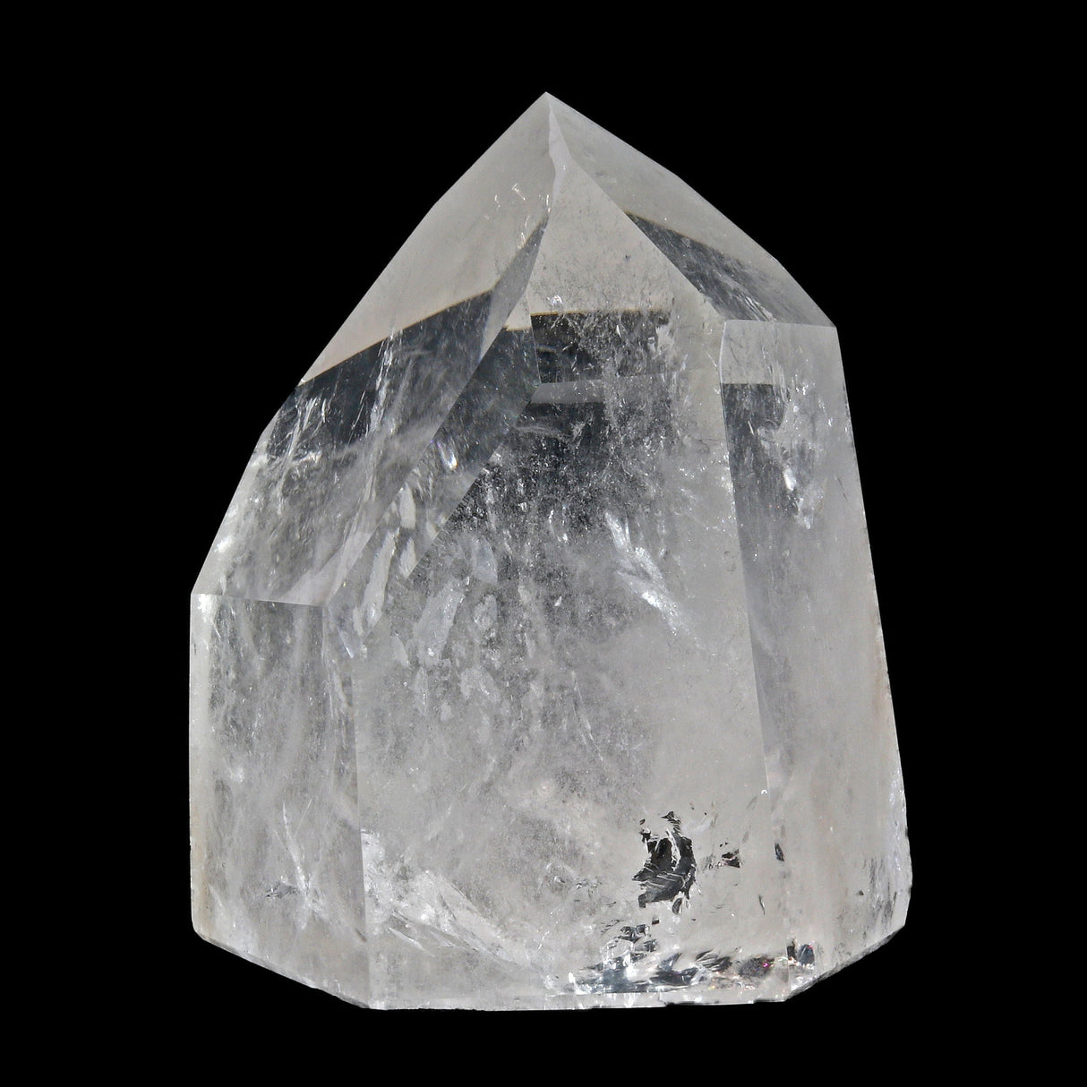 Quartz Point -Cut Base & Resurfaced
