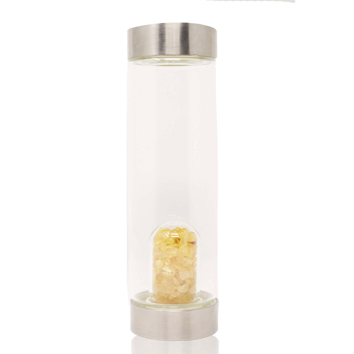 Crystal Water Bottle With Dome