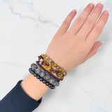 Grounding Intention Beaded Bracelet Set of 5