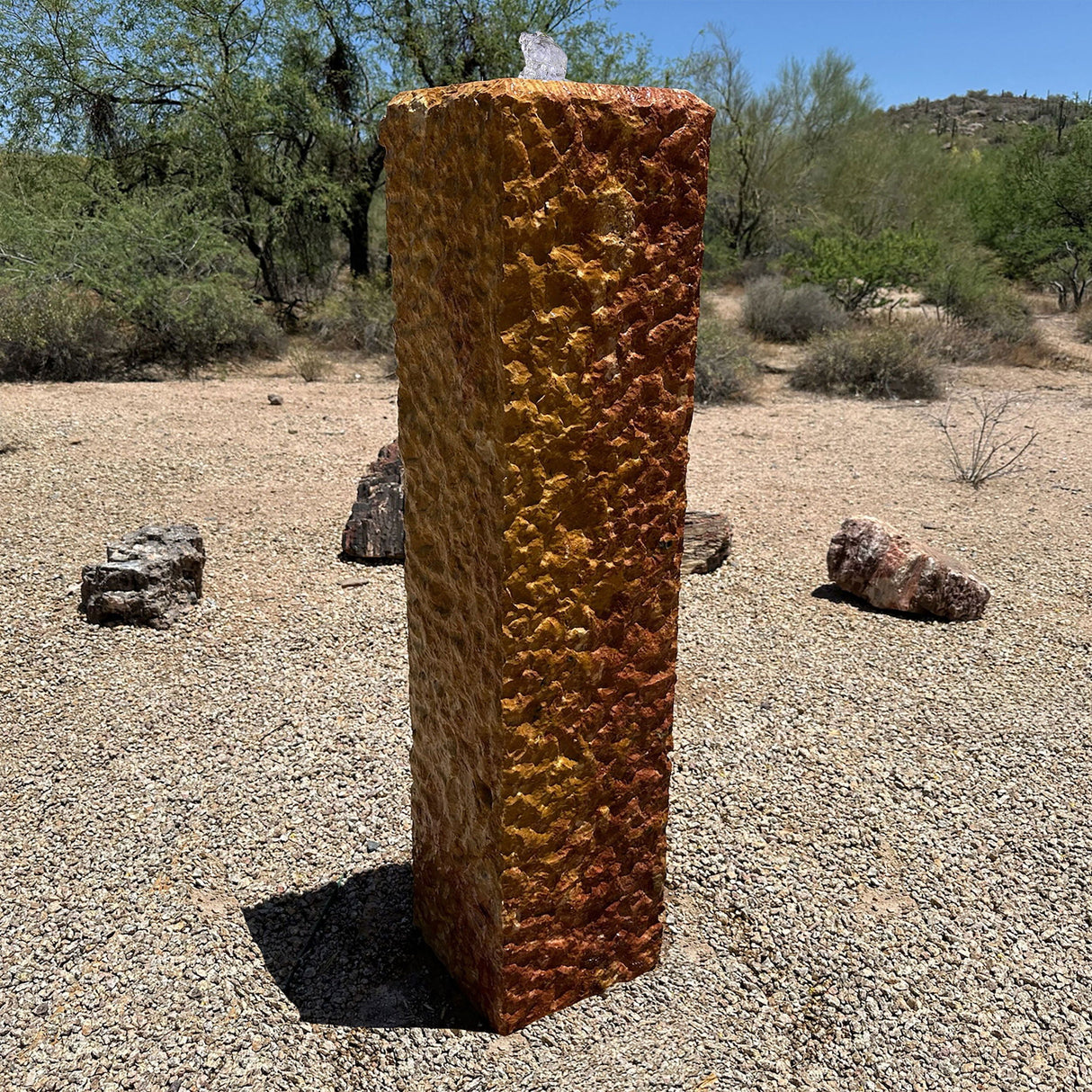 Carmel Travertine Fountain Set