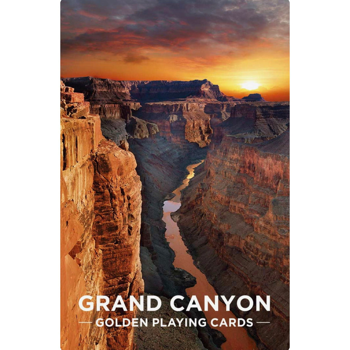 Grand Canyon Gold Playing Cards