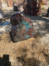 Arizona Copper Ore Fountain - Moonlight Mine Chrysocolla & Specular Hematite