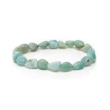 Tumbled Stone Amazonite Beaded Bracelet