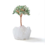 Beaded Gemstone Crystal Tree
