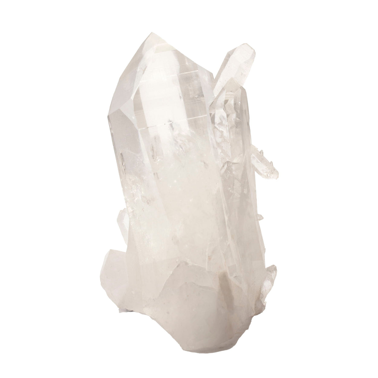Lemurian Quartz Crystal Point Cluster - Unpolished