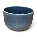 Rare Earth Gallery 10-inch blue kyanite gem-infused quartz singing bowl tuned to note B at 440Hz
