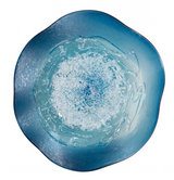 Wall Plate Large - Blue Hard Candy