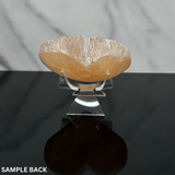 Acrylic Heart Stand - Low Angled Small