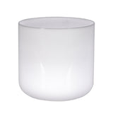 6" Frosted Quartz Sound Bowl - F Note - Aligns Heart Chakra