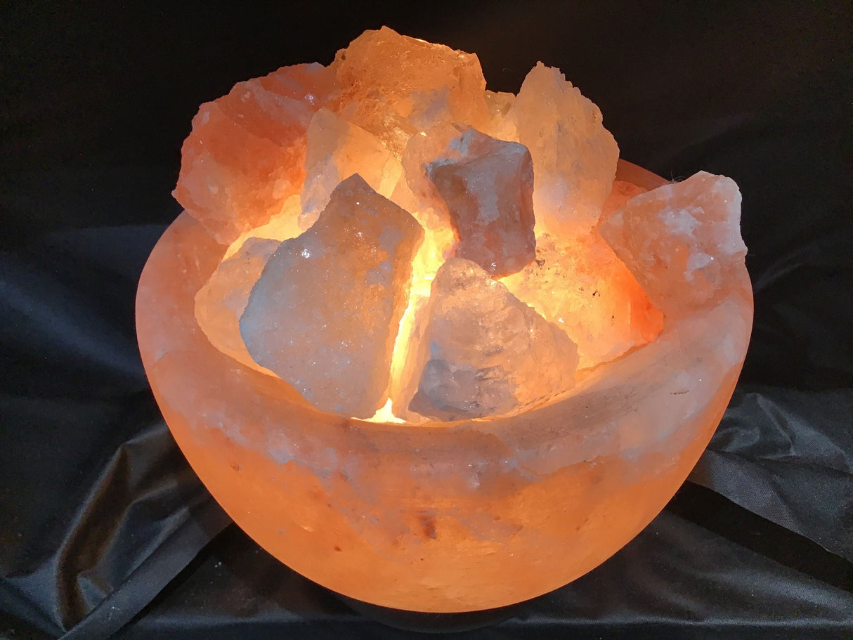 Himalayan Salt Lamp Fire Bowl