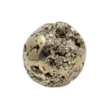 Peruvian Pyrite Sphere on Lucite Ring Stand