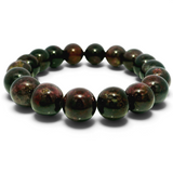 10mm Polished Gemstone Beaded Bracelet