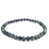 Iolite Beaded Bracelet - 4.5-5 mm Round