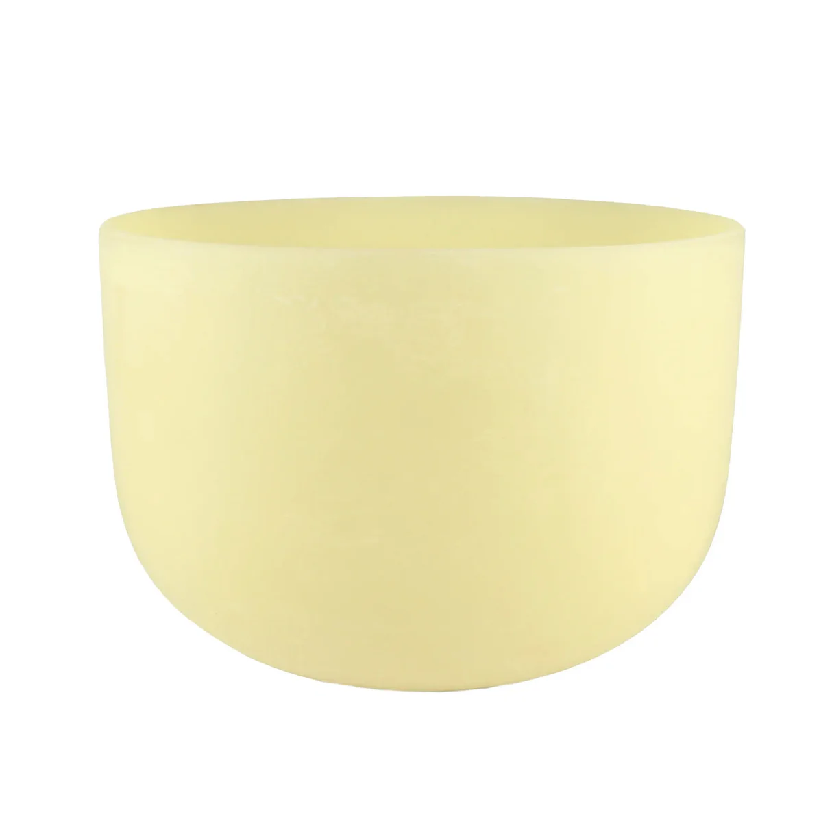 8" Gem Infused Quartz Singing Bowl Note B Perfect Pitch - Imperial Topaz