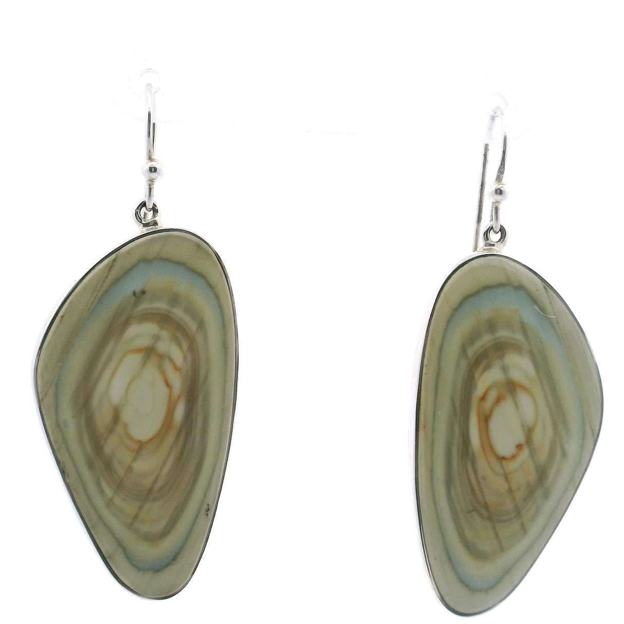 Imperial Jasper Cabochon Earrings