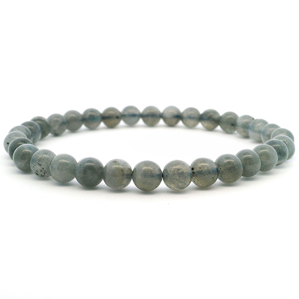 Labradorite Beaded Bracelet 6mm