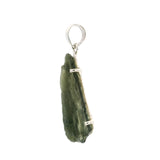 Moldavite Pendant - Prong Set Rough Freeform Specimen