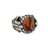 Mexican Fire Opal on Hand of Fatima Band