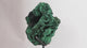 Chatoyant Malachite Specimen on Custom Etched Spinning Stand - Fiberous with Vug on Round Base