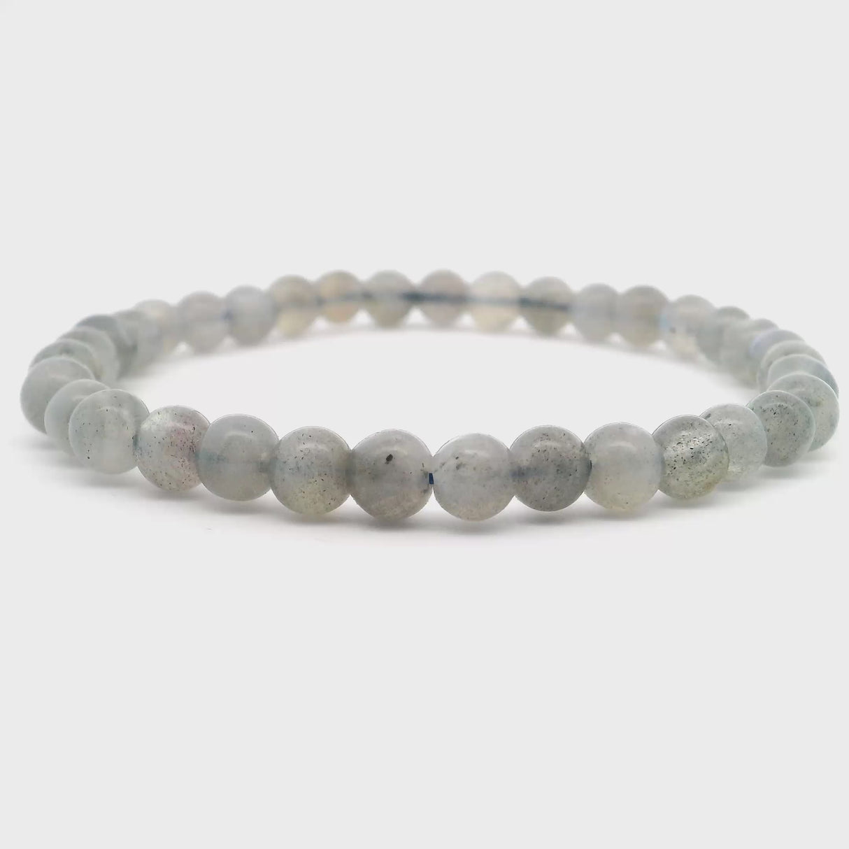 Labradorite Beaded Bracelet 5mm-5.5mm Rounds