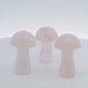Rose Quartz 1" Mushroom Carving