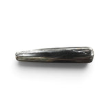 Rare Earth Gallery polished black onyx massage wand with a smooth, cylindrical shape for therapeutic use.