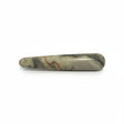 Rare Earth Gallery yellow Crazy Lace Agate massage wand with smooth polished surface and intricate swirling patterns