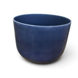 Rare Earth Gallery 10-inch lapis lazuli gem-infused quartz singing bowl tuned to note D at 440 Hz