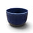 Rare Earth Gallery 10-inch lapis lazuli gem infused quartz singing bowl in deep blue, tuned to note A at 440 Hertz.