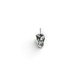 Rare Earth Gallery Campo De Cielo meteorite pendant featuring a dainty organic nugget in a 925 sterling silver bezel