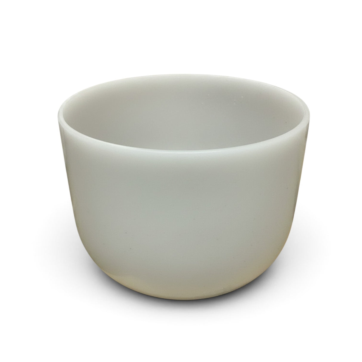 Rare Earth Gallery 10-inch obsidian gem-infused quartz singing bowl tuned to note E at 440 Hz