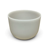 Rare Earth Gallery 10-inch obsidian gem-infused quartz singing bowl tuned to note E at 440 Hz