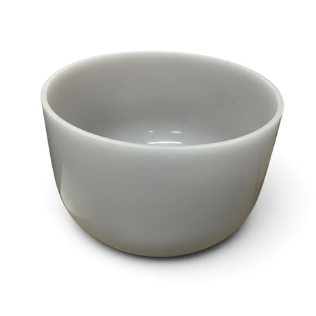 Rare Earth Gallery 10-inch obsidian gem-infused quartz singing bowl tuned to note G at 440 Hz