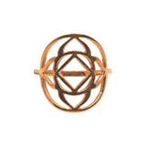 Root Chakra Silver Ring aka Base Chakra