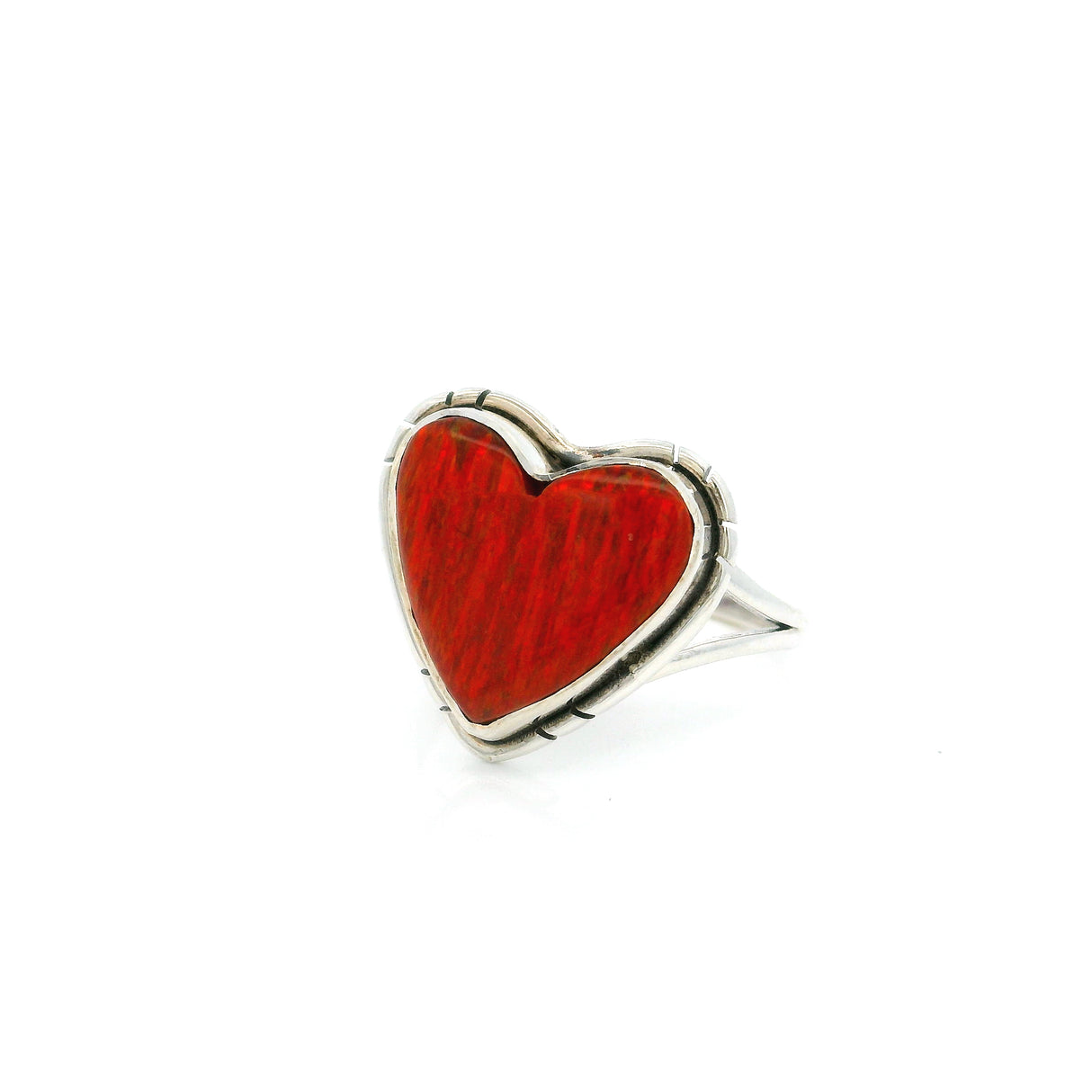 Red Fire Opal Cabochon Bezel Set in Flare Design Silver Band