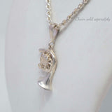 Sterling Silver Pendant - Trumpet