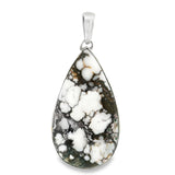 Howlite (Wild Horse) Pendant -Droplet